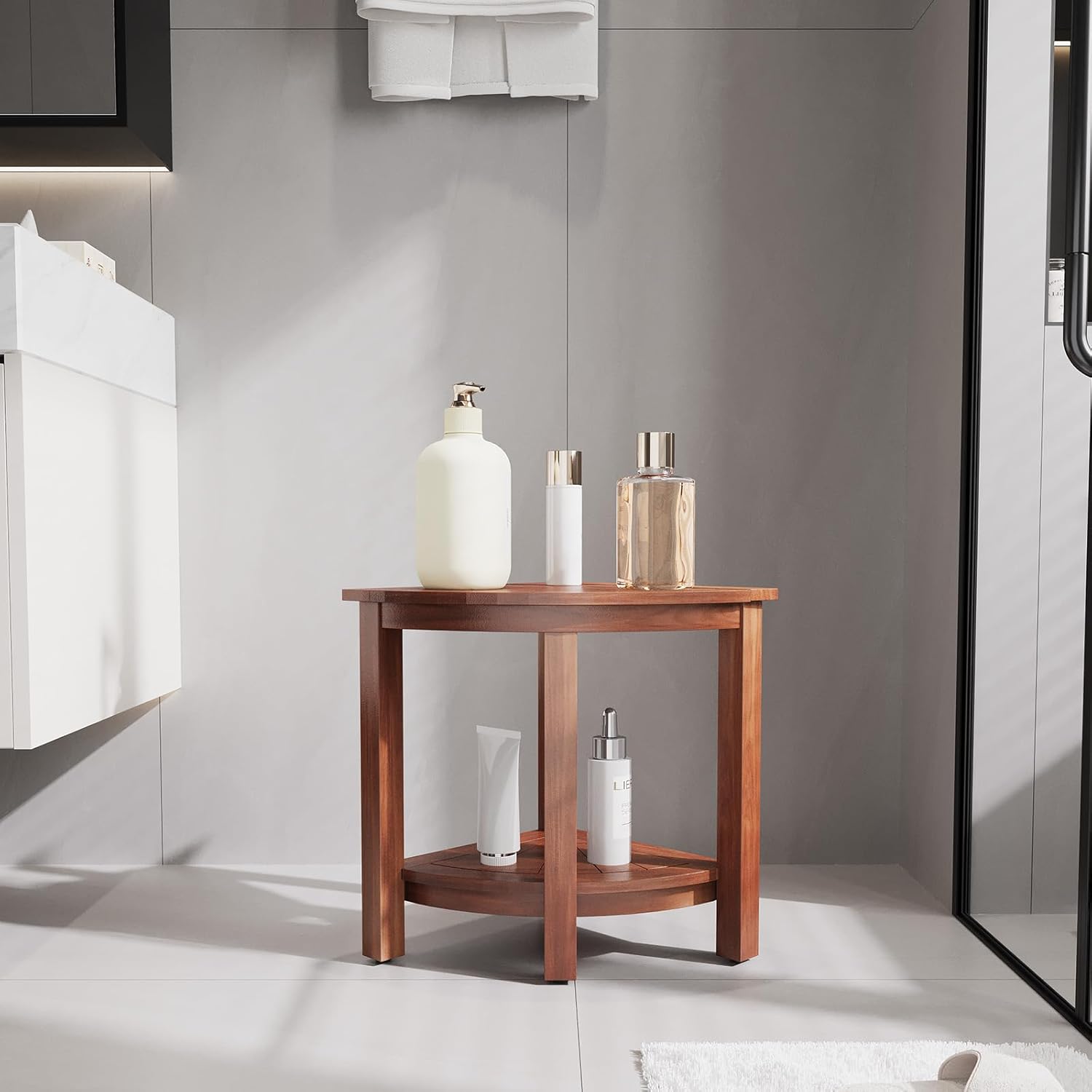 EROMMY 18\” Teak Shower Bench review