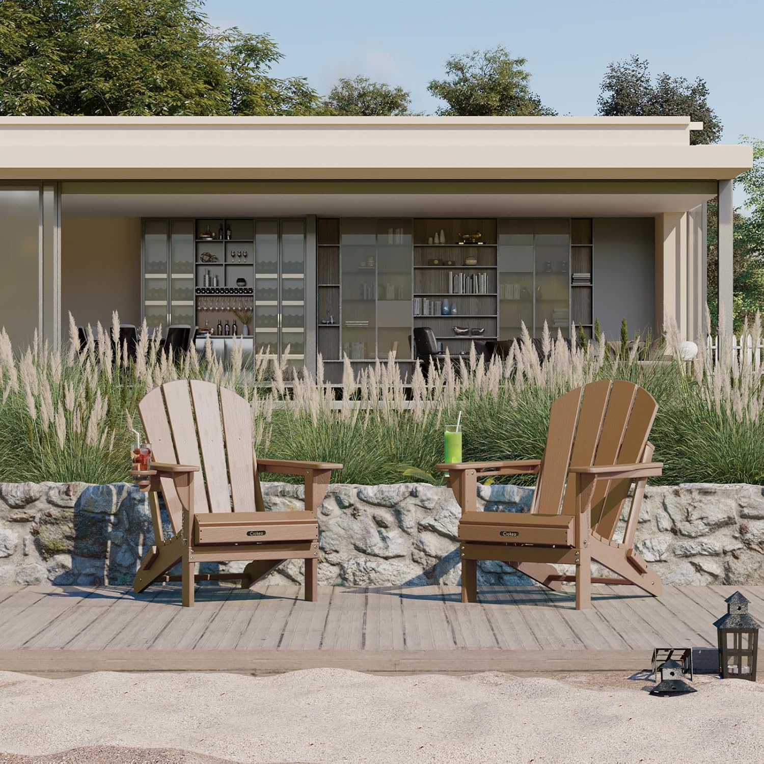 Ciokea Folding Adirondack Chair (Teak) review