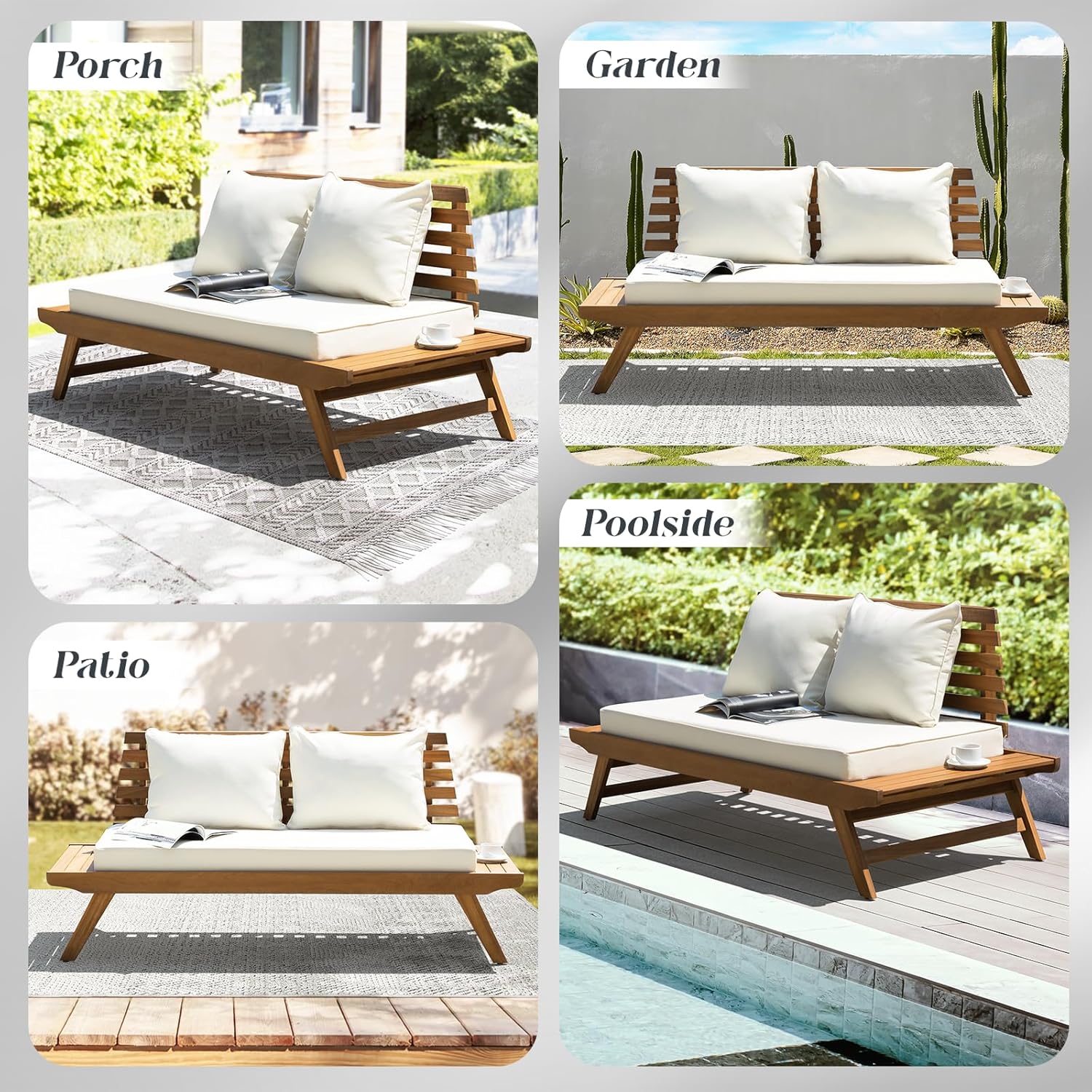 IDZO Lucille Acacia Patio Loveseat review