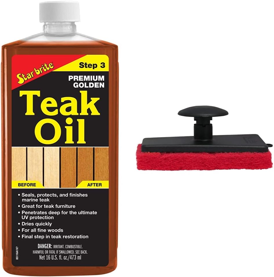 Star brite Premium Golden Teak Oil 32 oz review