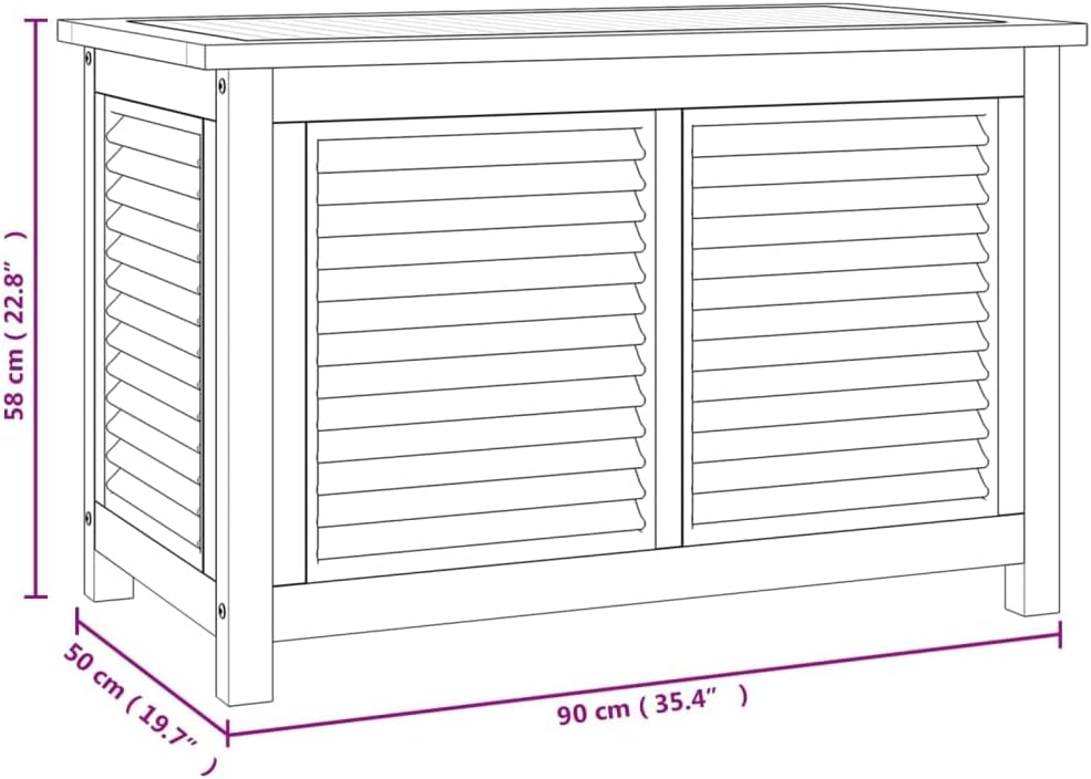 vidaXL Outdoor Patio Storage Box review