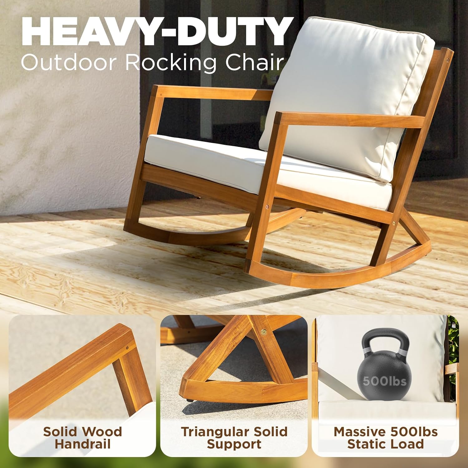 IDZO Rocking Patio Bistro Set review