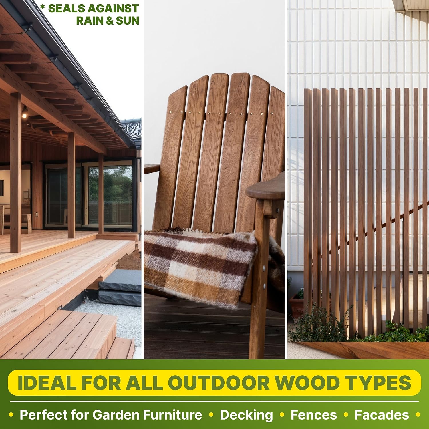 Nordicare Teak Oil for Outdoor Furniture, 16.9 Oz – Outdoor Wood Oil & Sealer for Teak, Acacia, Oak & More, Helps Restore Weathered Wood and Protect Against Drying, Easy to Apply review