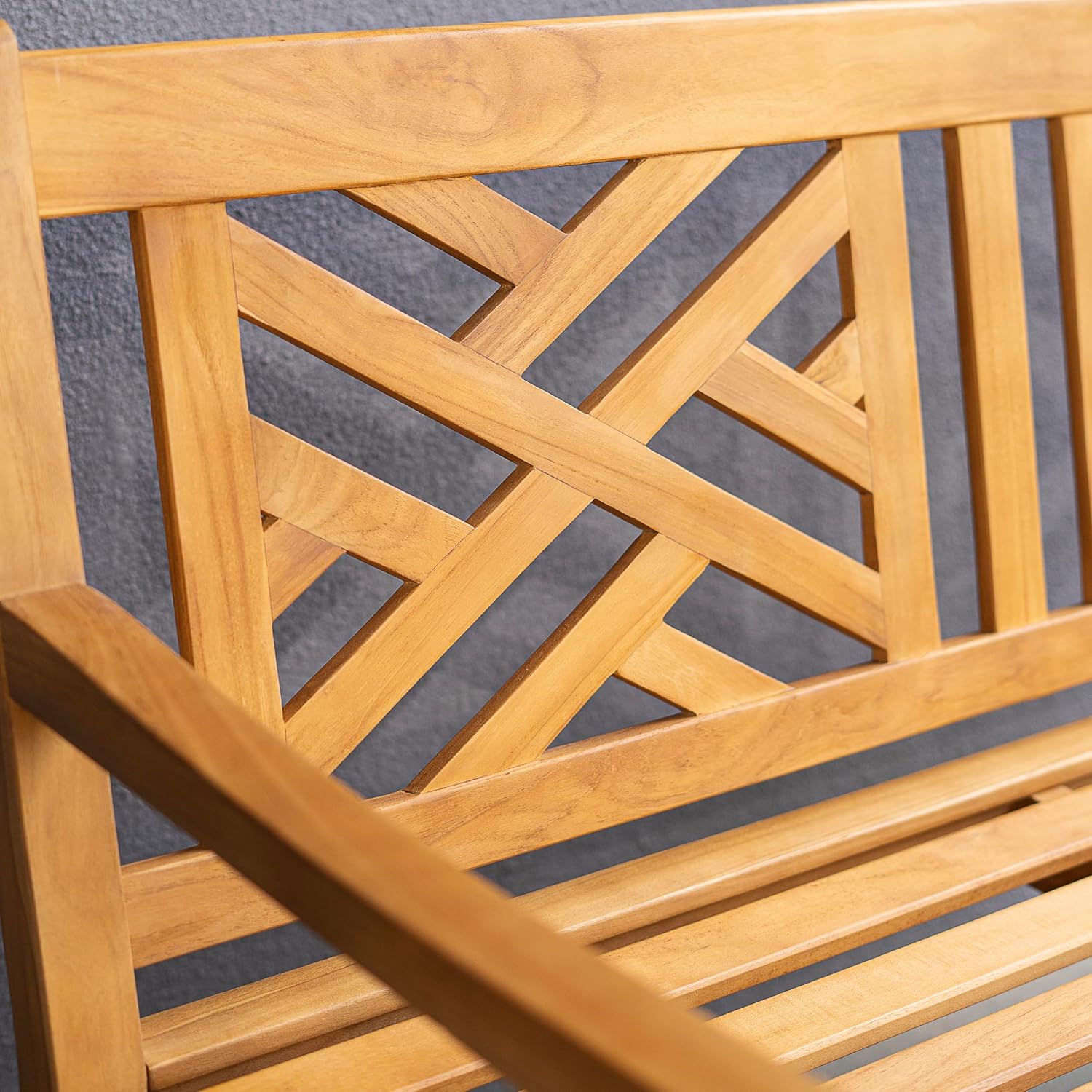 Cambridge Casual Teak Costa 4-Foot Outdoor Garden Bench, Solid Wood, Weather-Resistant Patio Furniture for Outdoor Seating Area, Garden Benches for 2 Seater review