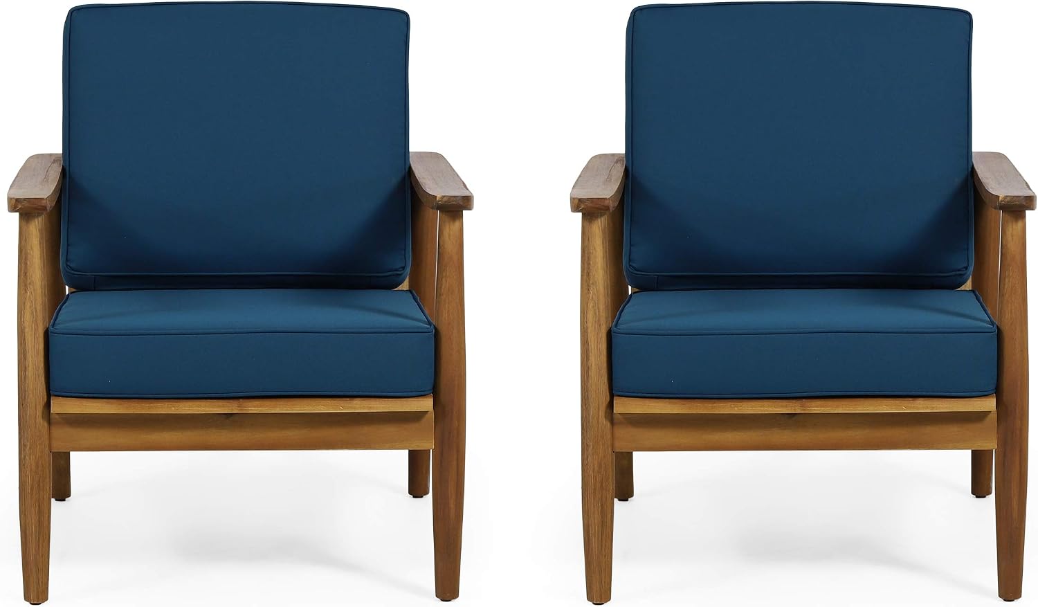 Product Name: Christopher Knight Home Felix Outdoor Acacia Wood Club Chair (Set of 2), Teak Finish, Beige review