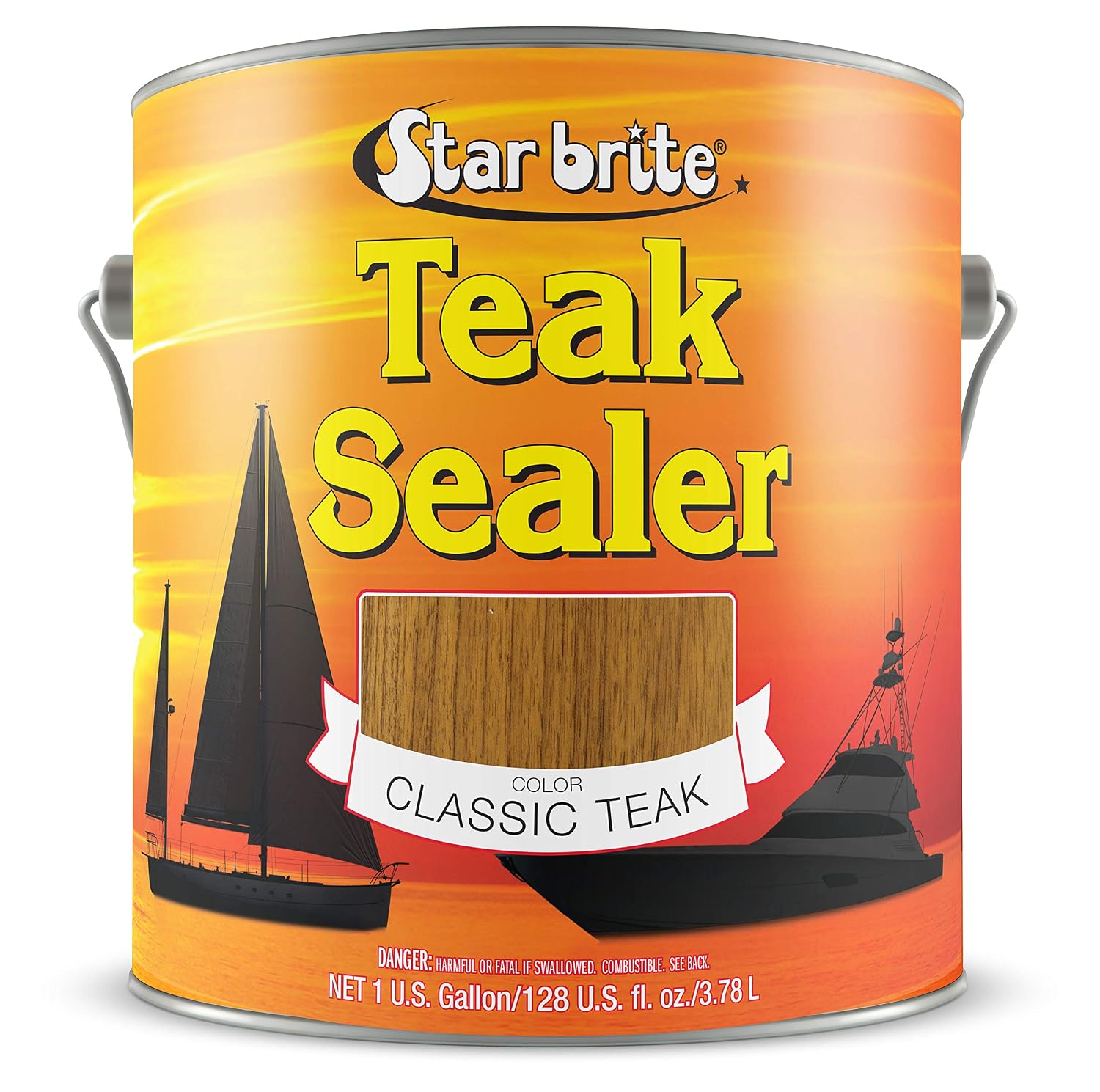 STAR BRITE Teak Sealer – No Drip, No Splash Formula – One-Coat, Durable Protection for All Fine Woods – Perfect for Outdoor Furniture & Marine Use – Natural Light 32 OZ (087932) review