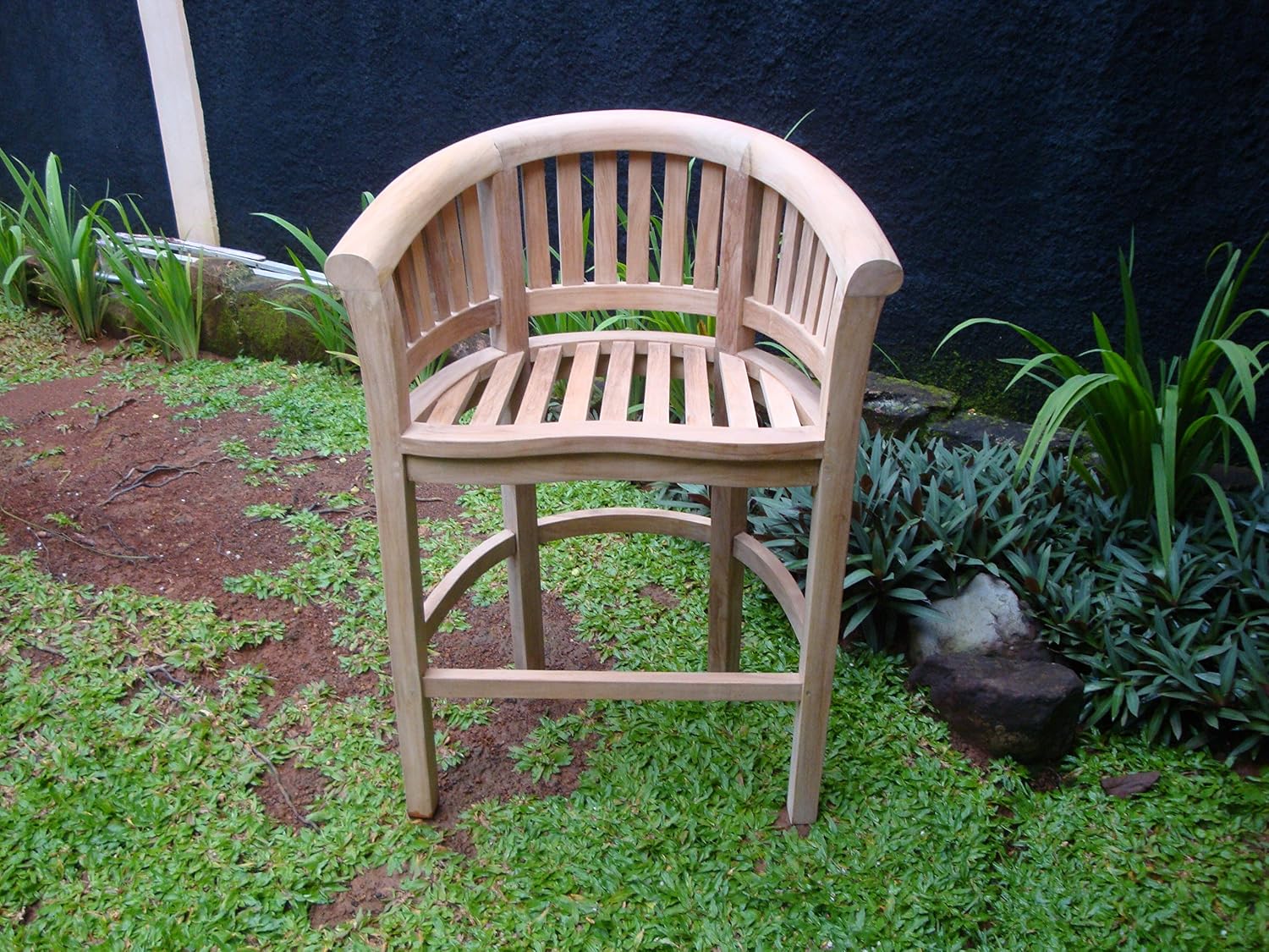 Product Name: Windsor’s Premium Grade A Teak Kensington Curved Arm Counter Chair (Set of 2) -Counter Height 5″ Lower Then bar-/35lbs, 5 Year Wrty, World’s Best Outdoor Furniture! Teak Lasts A Lifetime! Assembled review