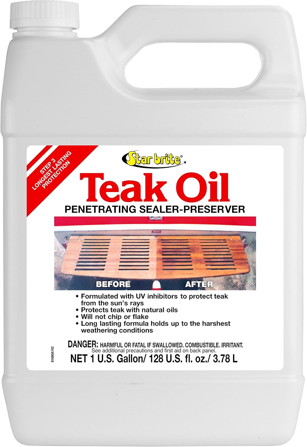STAR BRITE Teak Oil, Long-Lasting, UV-Resistant Wood Sealer & Preserver review