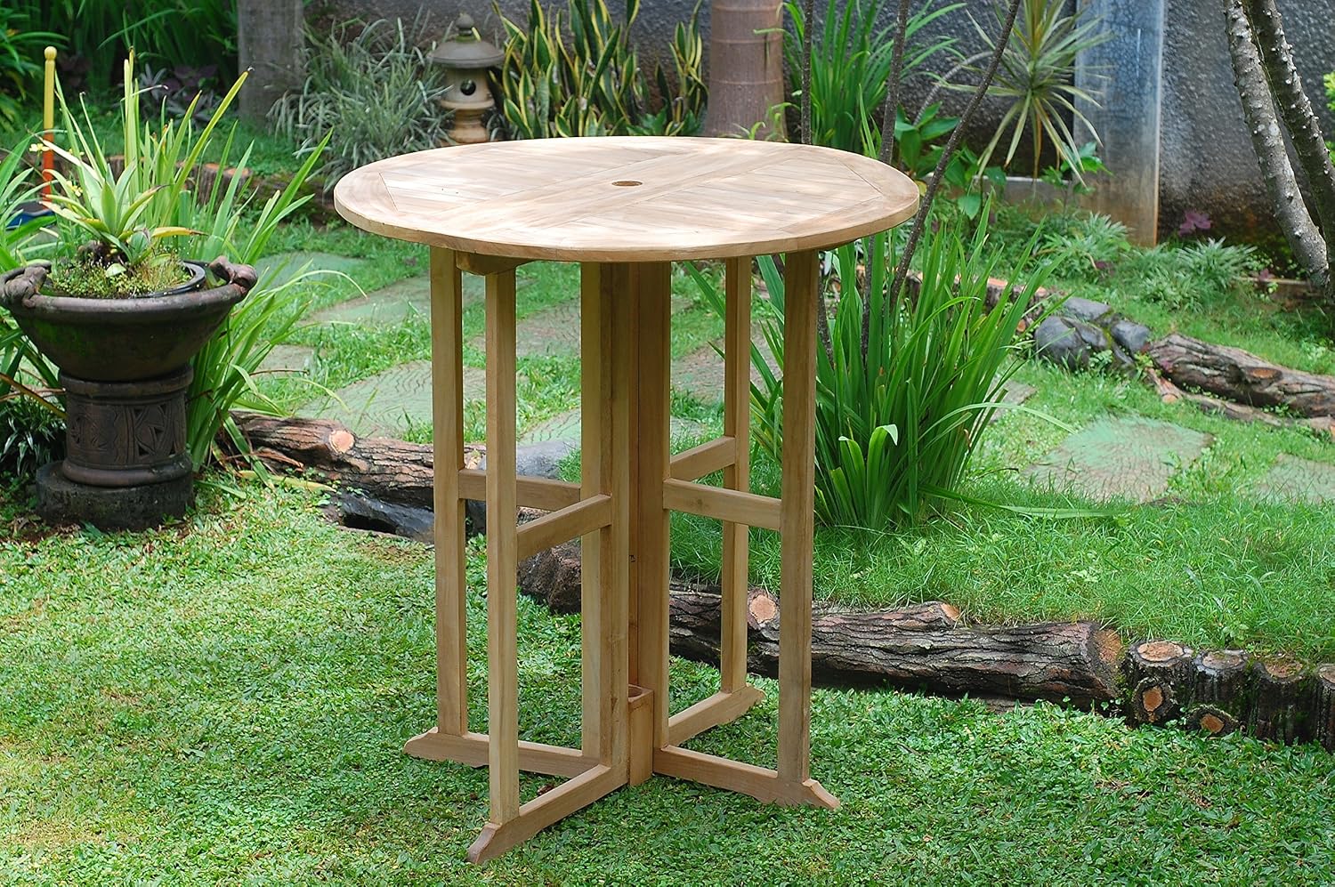 Product Name: Windsor’s Genuine Grade A Teak 39″ Round Dropleaf Counter Table w/2 Kensington Curved Arm Counter Chairs, Counter Height 5″ Lower Then bar .5 Year Wrty, World’s Best Outdoor Furniture! Assembled review